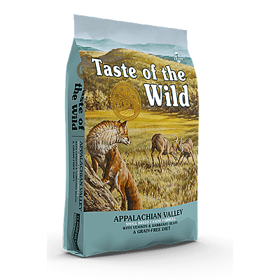 Сухий корм для дорослих собак к малих порід Taste of the Wild Appalachian Valley Small Breed Canine Formula  з косулею та бобами гарбанзо 