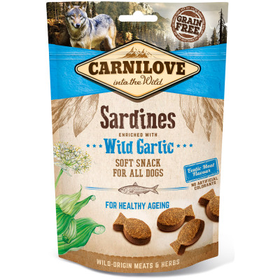 Ласощі для собак Carnilove Sardines with Wild Garlic з сардиною і черемшею