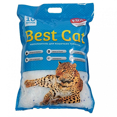 Best Cat наполнитель силикагелевый blue mint