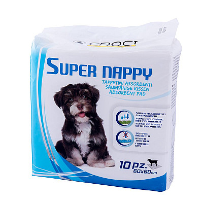Super Nappy пелюшки для цуценят 60 х 60 см