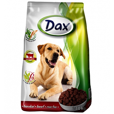 Сухий корм для собак Dax beef  із яловичиною для дорослих собак