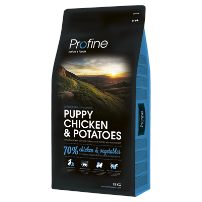 Сухий корм для цуценят усіх порід Profine Puppy Chicken & Potatoes Сухий з куркою і картоплею