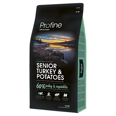 Сухий корм для літніх собак Profine SENIOR TURKEY and POTATOES з індичкою і картоплею
