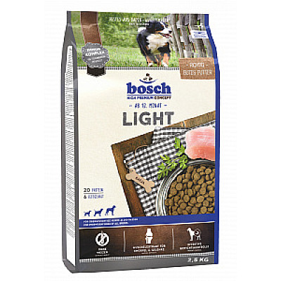 Сухий корм для собак BOSCH Light - Повнораціонний , схильних до повноти, та з надмірною вагою