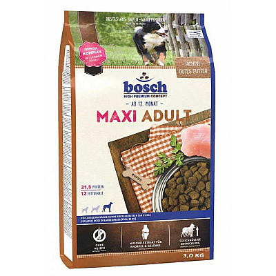 Сухий корм для собак  BOSCH ADULT MAXI - великих порід
