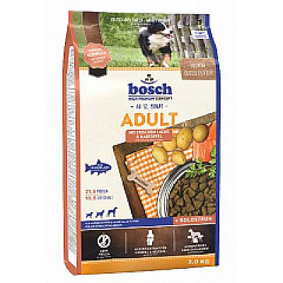 Сухий корм для собак Bosch ADULT Salmon з лососем та картоплею 