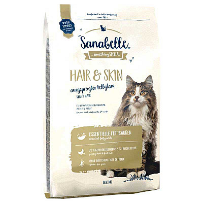 Сухой корм для кошек Bosch Sanabelle (Санабель) Hair&Skin – для красоты кожи и шерсти