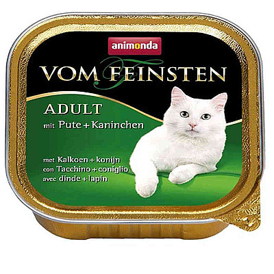 Animonda Vom Feinstein Adult з індичкою та кроликом - консерви для кішок