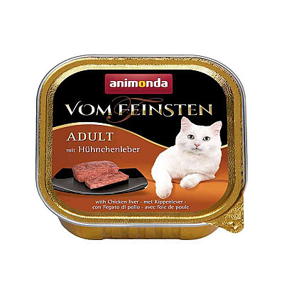 ANIMONDA Vom Feinsten Adult з курячою печінкою - консерви для котів