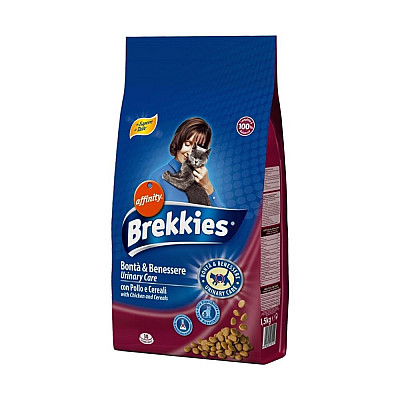 Сухой корм для кошек Brekkies (Бреккис) Cat Urinary Care с профилактикой мочекаменной болезни