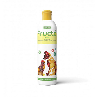Шампунь Fruit line Фруктовий мікс для довгошерстих собак і котів універсальний