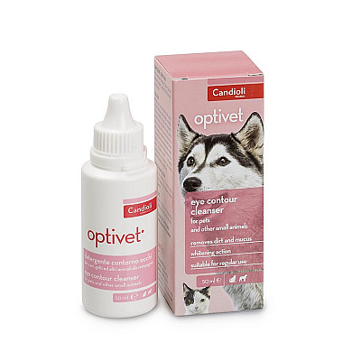 Optivet (Оптівет) by Candioli- Лосьйон для догляду за очима котів і собак