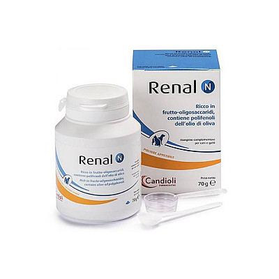 Candioli (Кандиоли) Renal N - Засіб Ренал Н для лікування дорослих собак і котів при нирковій недостатності