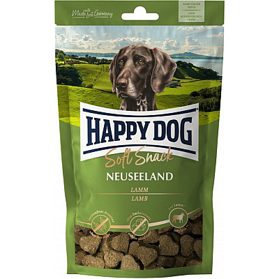 Ласощі та кісточки для собак Happy Dog SoftSnack  Neuseeland м`які закуски для собак середніх і великих порід з ягням і рисом