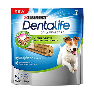 Purina (Пуріна) DentaLife Small – Ласощі з м'ясом для підтримки здоров'я ротової порожнини у собак малих порід, 115 г