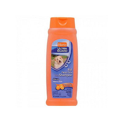 Hartz Rid Flea and Tick Shampoo Fresh Citrus - Шампунь від бліх та кліщів з ароматом цитрусу