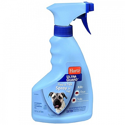 Hartz Ultra Guard Flea s Tick Spray for Dogs Спрей от блох и клещей для собак
