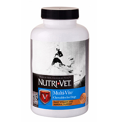 Nutri-Vet Multi-Vit НУТРИ-ВЕТ МУЛЬТИ-ВИТ мультивитамины для собак