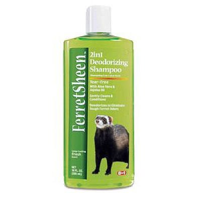 8in1 Ferrets Sheen Шампунь дезодорирующий для хорьков