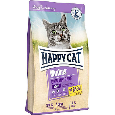 Happy Cat Minkas Urinary Care - для дорослих котів для профілактики сечокам'яних хвороб з птицею