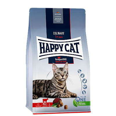 Happy Cat Culinary Adult Voralpen-Rind - Сухой корм с говядиной для взрослых котов