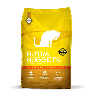 Сухой корм для взрослых кошек Nutra Nuggets Maintenance с курицей