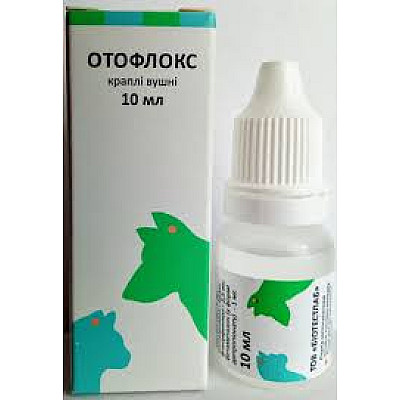 Отофлокс краплі вушні