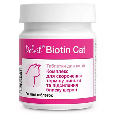 Dolfos Biotyna Cat вітаміни з біотином для котів