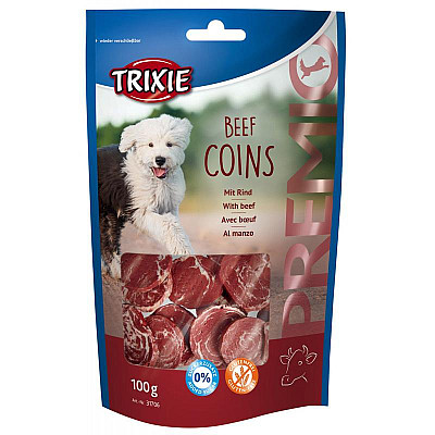 Ласощі для собак Trixie Beef Coins з яловичиною