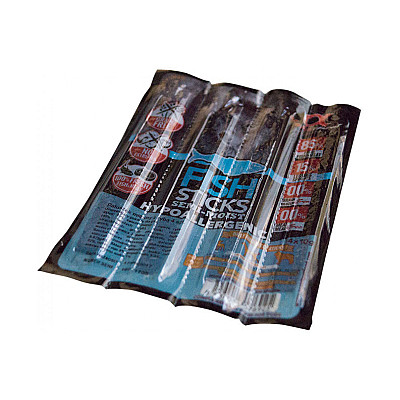 Вкусные гипоаллергенные беззерновые полувлажные лакомства Alpha Spirit Sticks Fish для собак, палочки с рыбой 10 г