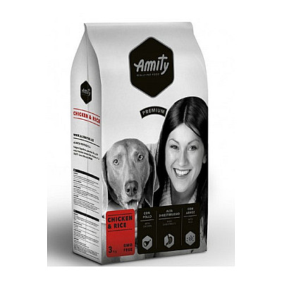 Повсякденний корм AMITY Chiken and Rice з куркою та рисом для собак