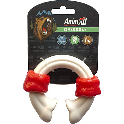 Іграшка AnimAll GrizZzly кісточка-кільце 10.8х9.7х3.6 см