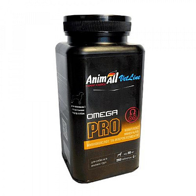 Витамины AnimAll VetLine Omega PRO для больших пород собак 2 г