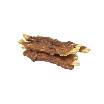 Ласощі для собак AnimAll Snack качині стіки з рибою