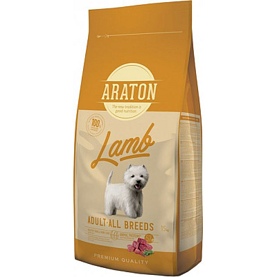 Сухой корм для взрослых собак ARATON Lamb Adult All Breeds