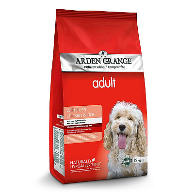  Сухий корм для дорослих собак Arden Grange Adult Dog Chicken and rice з куркою та рисом