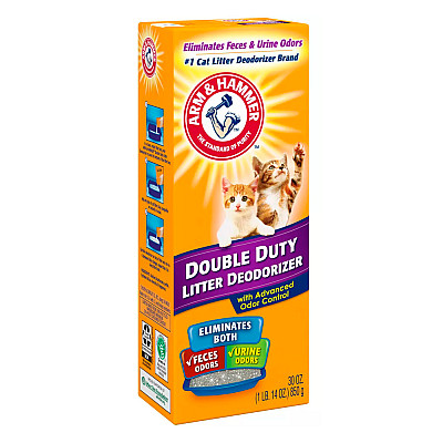Освіжувач для котячих туалетів у вигляді порошку Arm&Hammer Подвійна Сила