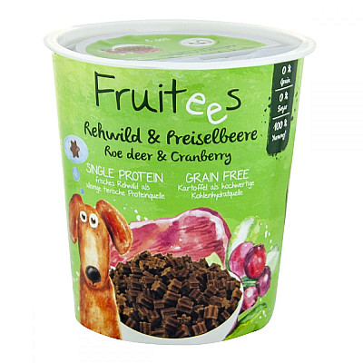 Ласощі для собак Bosch Fruitees Rehwild & Preiselbeere з козулею та журавлиною