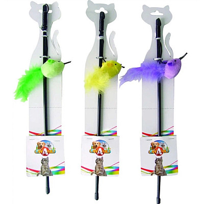 Игрушка для кошек CROCI STICK дразнилка с мышью