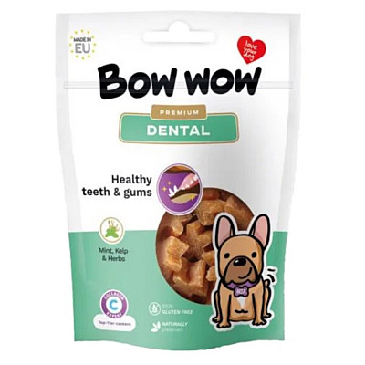 Ласощі для собак здорові зуби та ясна Bow wow Dental снеки