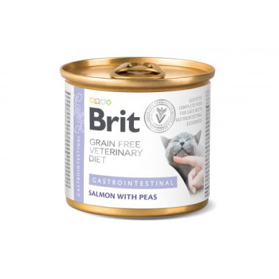 Корм Brit VetDiets конс. для котів при гострих та хронічних захворюваннях шлунково-кишкового тракту