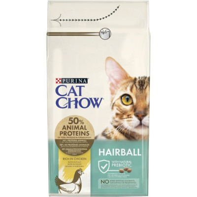 Корм Purina Cat Chow Special Care Hairball для котов  - контроль выведения шерсти