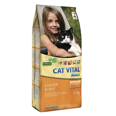 Cat Vital Adult курка та рис для котів