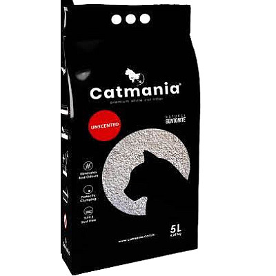 Catmania Бентонітовий грудкувальний наповнювач Натуральний