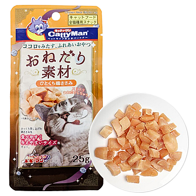 CattyMan Chicken Meat КЭТТИМЕН КУРИЦА кусочки филе лакомство для котов