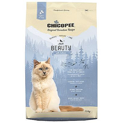 Сухий корм для котів Chicopee Classic Nature Line Cat Adult Beauty Salmon