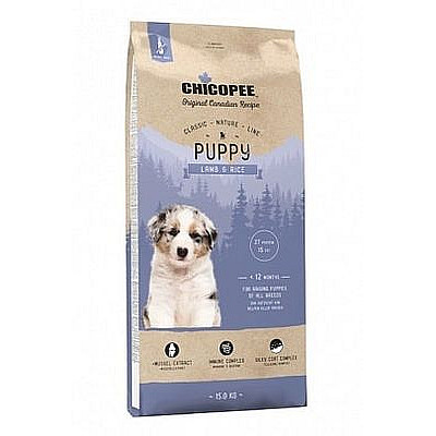 Сухий корм для цуценят Chicopee Classic Nature Line Puppy Lamb Rice