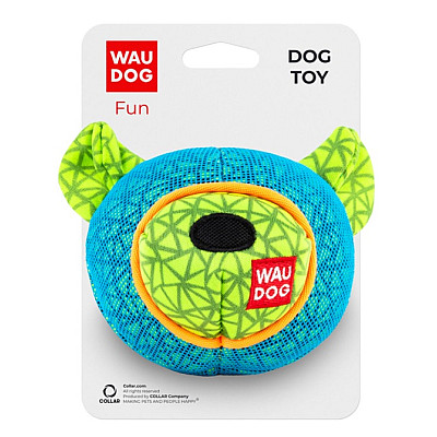 Іграшка для собак WAUDOG Fun, "Ведмідь", Ш 12 см
