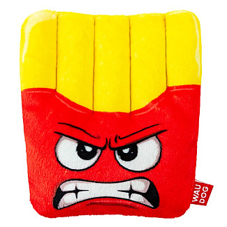Іграшка для собак WAUDOG Fun Plush Картопля фрі плюш, 12x14.5 см