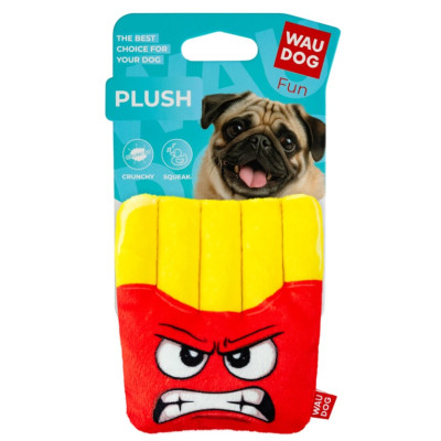 Іграшка для собак WAUDOG Fun Plush Картопля фрі плюш